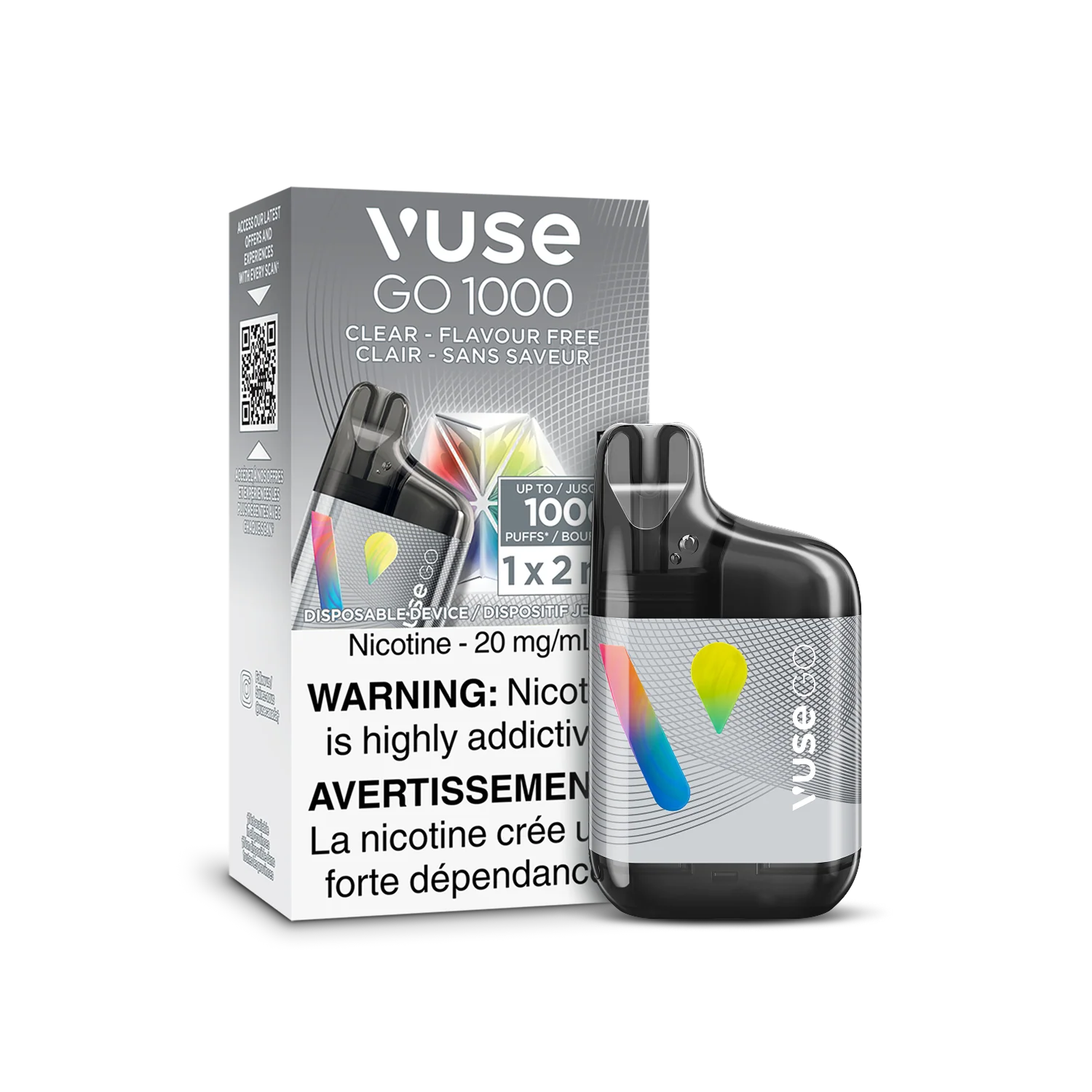 VUSE - FLAVORLESS 1000